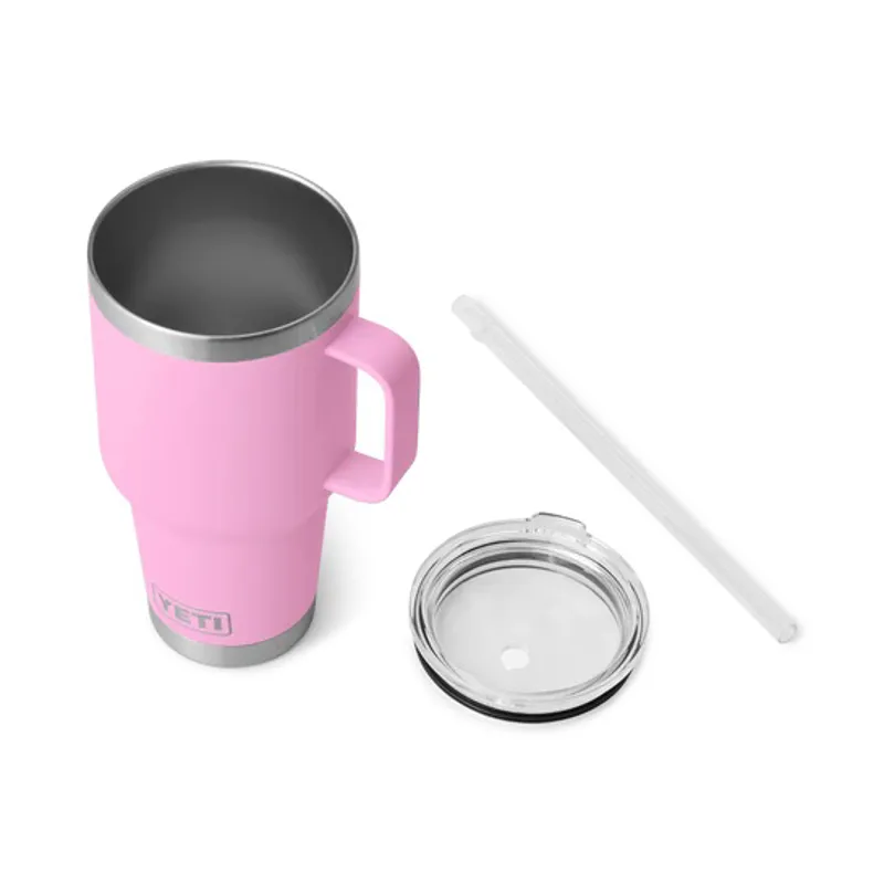YETI Rambler 35 Oz Power Pink Straw Mug-2