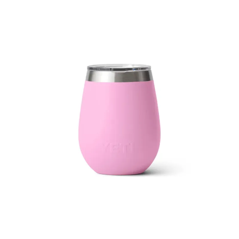 YETI Rambler 10 Oz Power Pink Wine Tumbler-1