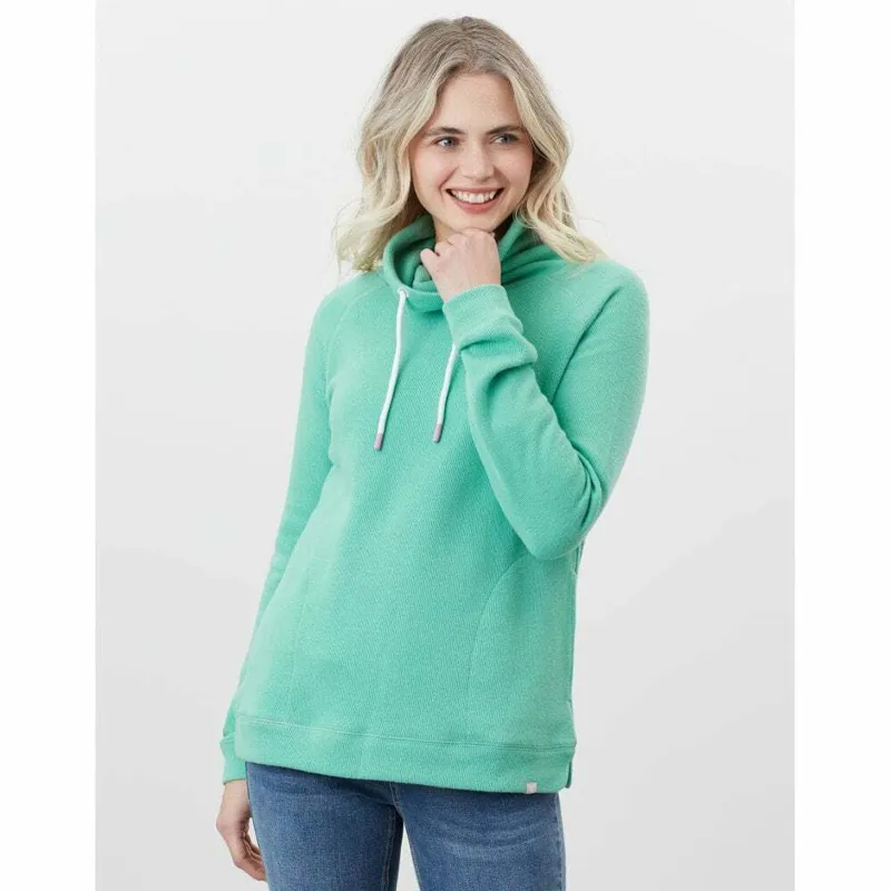 Joules Ladies Nadia Ribbed Fresh Green Sweatshirt