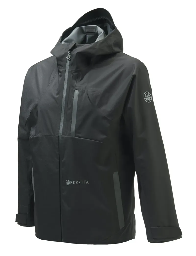 Beretta Active Waterproof Black Packable Jacket