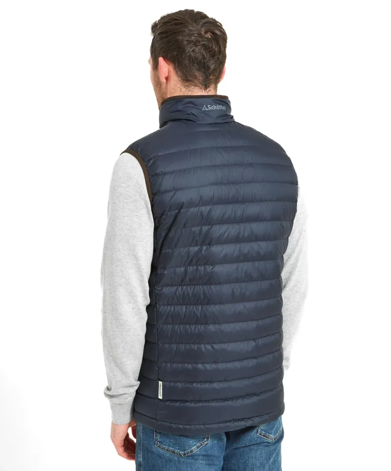 Schoffel Bowden Down Gilet - True Navy-3