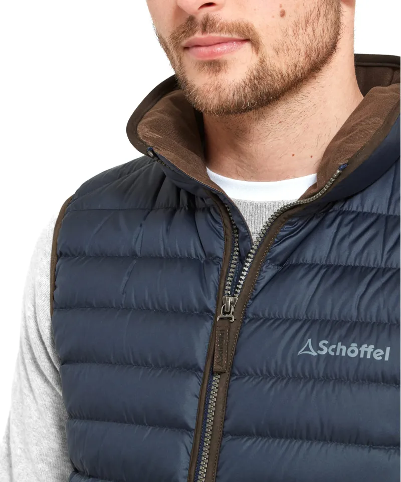 Schoffel Bowden Down Gilet - True Navy-6