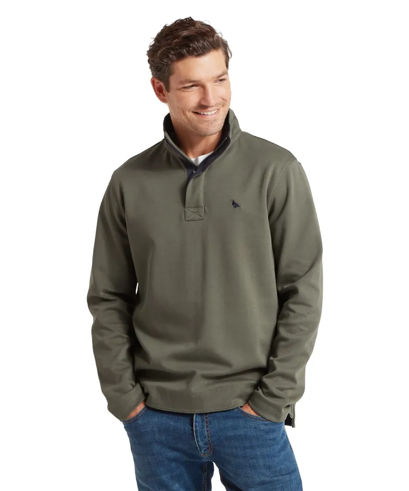 Schoffel Branscombe Cove Sweatshirt - Beetle Green
