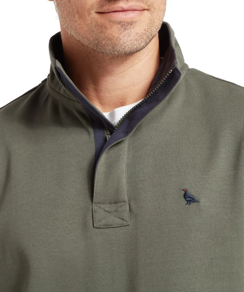 Schoffel Branscombe Cove Sweatshirt - Beetle Green-4