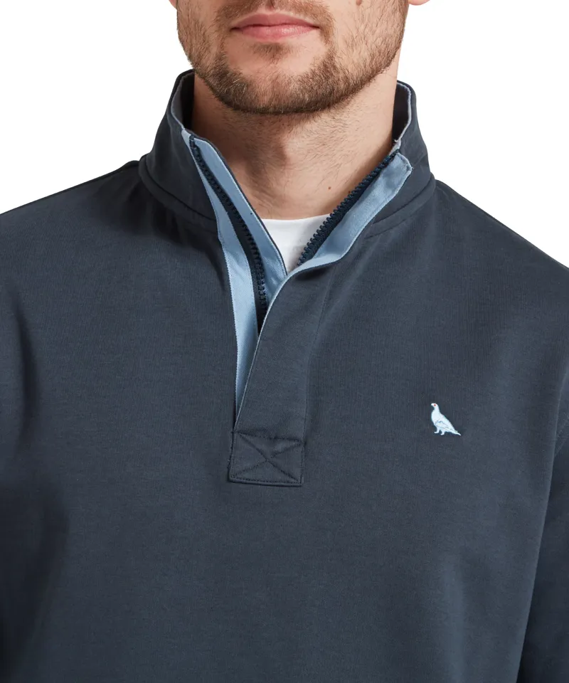 Schoffel Branscombe Cove Sweatshirt - Dark Blueberry-5