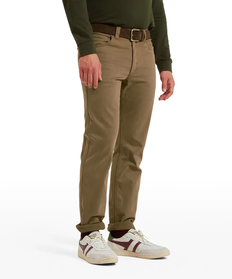 Schoffel Canterbury 5 Pocket Jean - Toffee-2