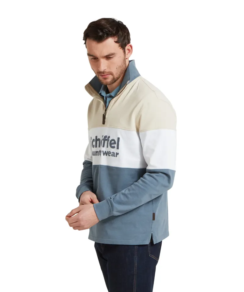 Schoffel Exeter Heritage Quarter Zip - Stone-3