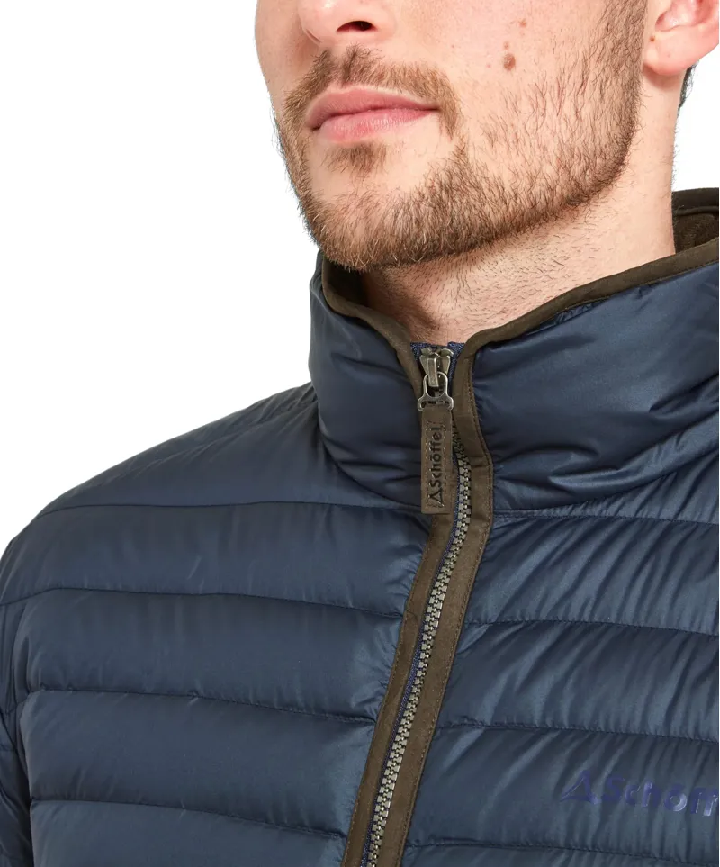 Schoffel Hallaton Down Jacket - True Navy-5