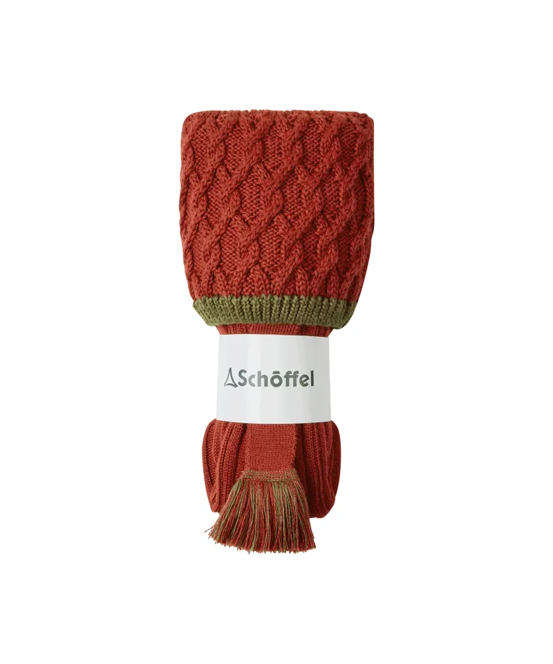 Schoffel Lattice Socks - Brick