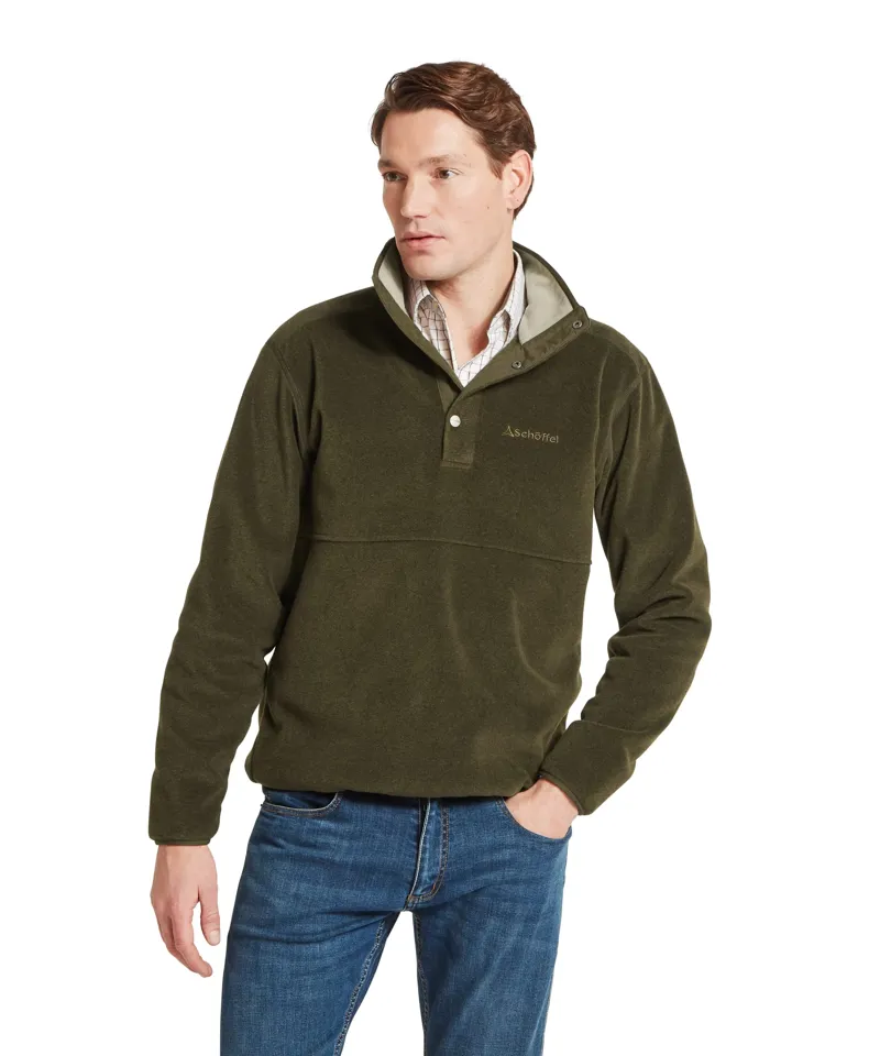 Schoffel Norton Fleece - Dark Olive