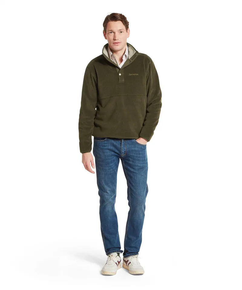 Schoffel Norton Fleece - Dark Olive-1