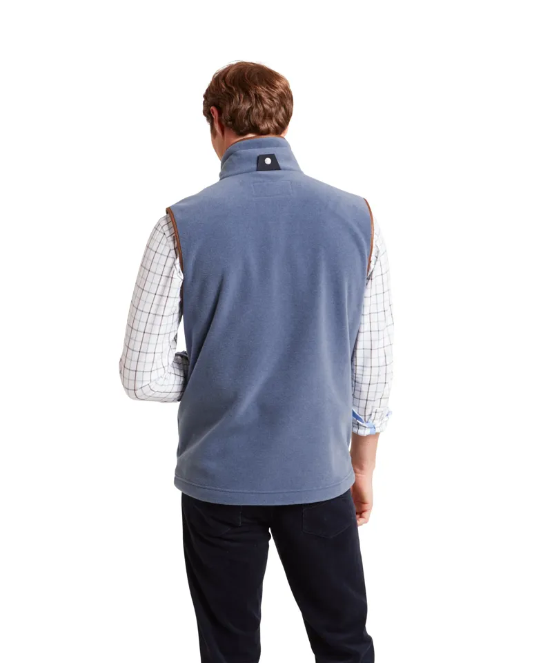 Schoffel Oakham Fleece Gilet - Storm Blue-6