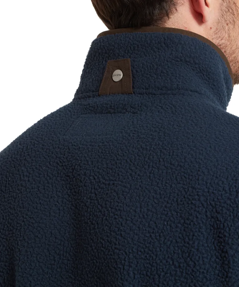 Schoffel Oakham Retro Fleece Gilet - True Navy-4