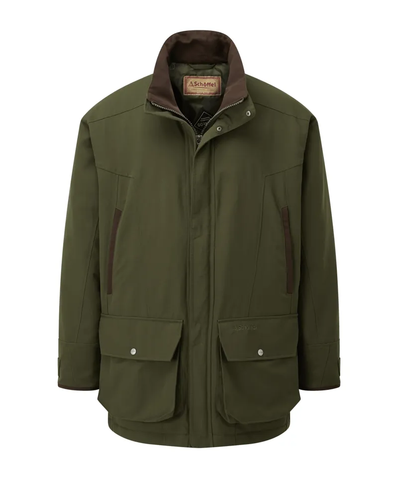 Schoffel Ptarmigan Classic Coat - Hunter Green-1