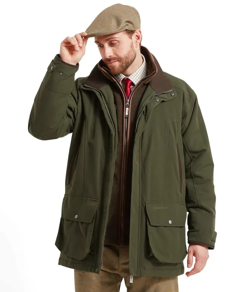 Schoffel Ptarmigan Classic Coat - Hunter Green