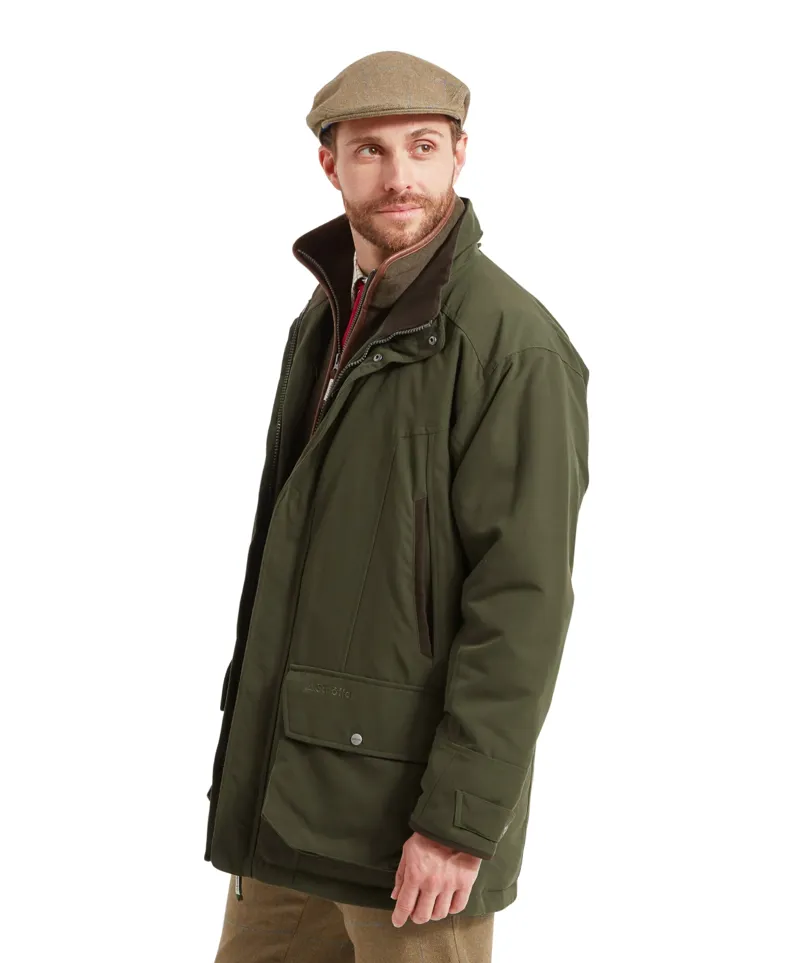 Schoffel Ptarmigan Classic Coat - Hunter Green-3