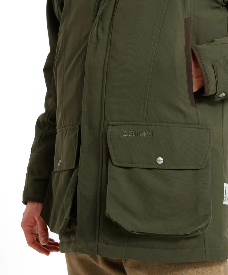 Schoffel Ptarmigan Classic Coat - Hunter Green-6
