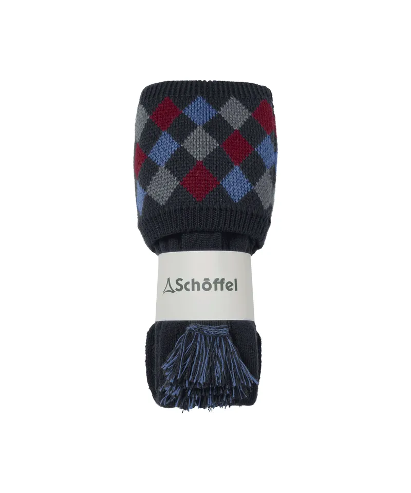 Schoffel Ptarmigan Pro Socks - Flannel/Red/Grey/Denim
