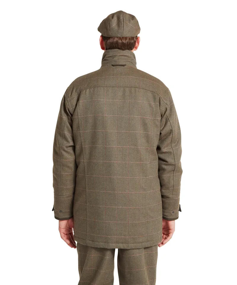Schoffel Ptarmigan Tweed Classic Coat - Lochlane Tweed-1