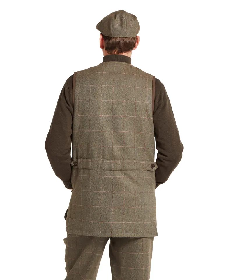 Schoffel Ptarmigan Tweed Waistcoat II - Lochlane Tweed-3