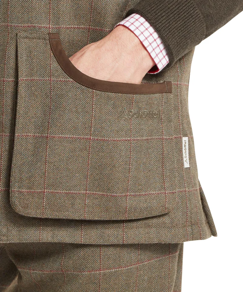 Schoffel Ptarmigan Tweed Waistcoat II - Lochlane Tweed-4