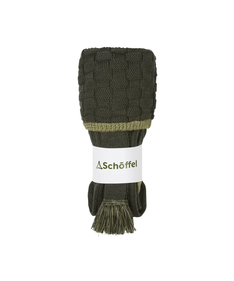 Schoffel Teigh Socks - Dark Khaki Green