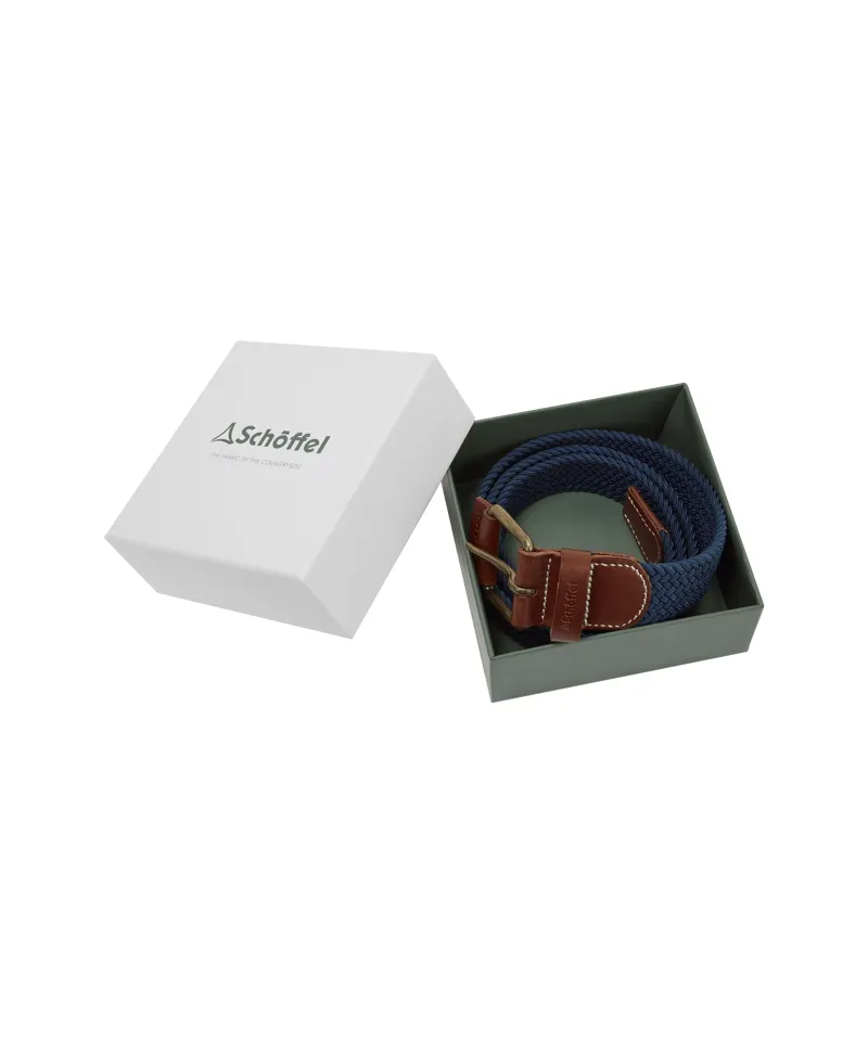 Schoffel Matlock Belt Slate Blue-1