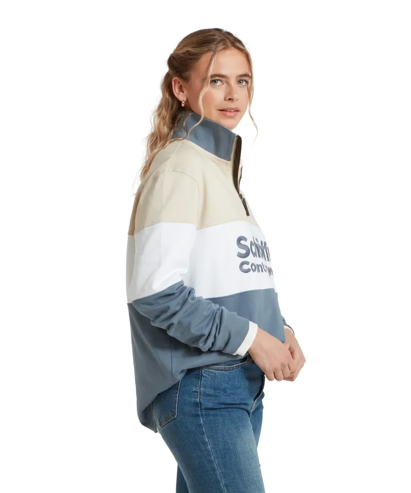 Schoffel Exeter Heritage Quarter Zip - Stone-10