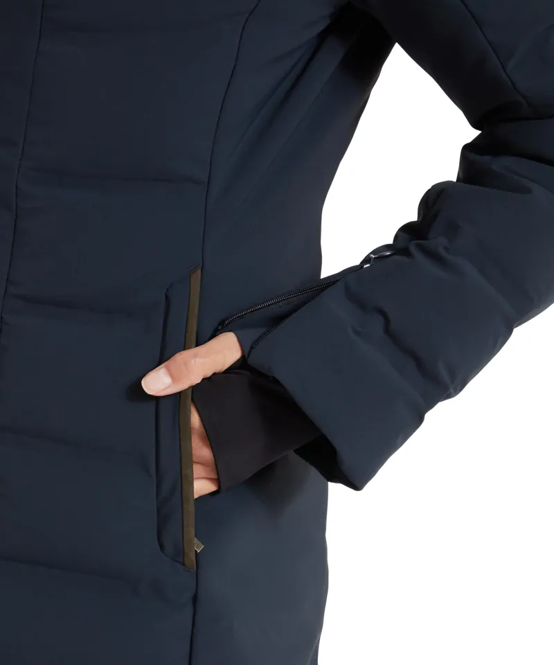 Schoffel Hurlingham Waterproof Down Coat - Carbon Navy-9