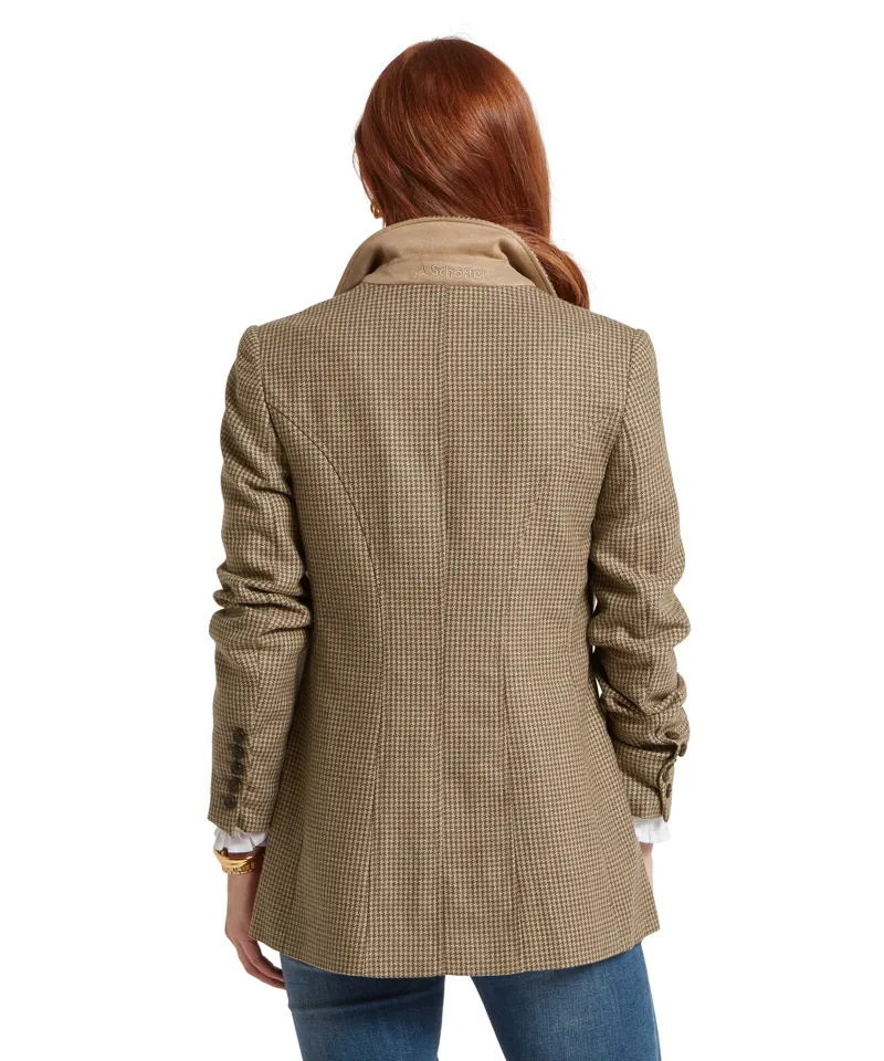 Schoffel Isla Houndstooth Tweed Blazer-4