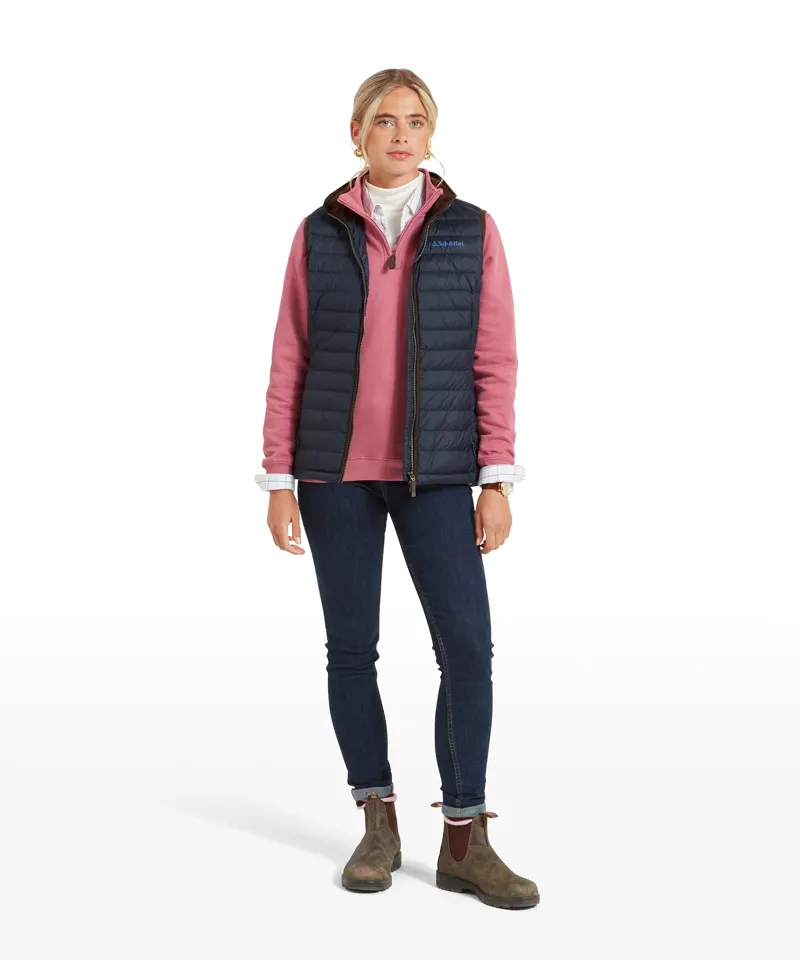 Schoffel Launde Down Gilet - Petrol Blue-1