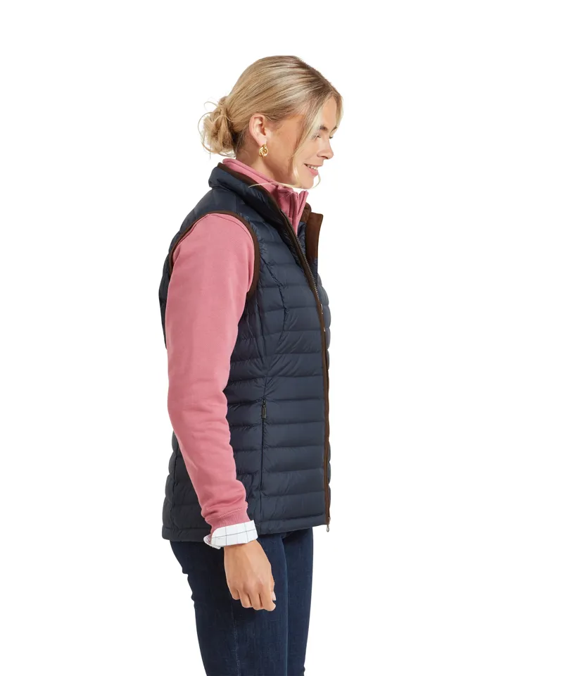 Schoffel Launde Down Gilet - Petrol Blue-2
