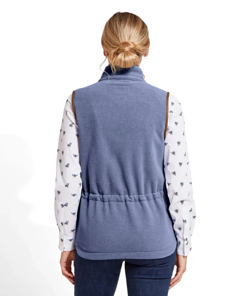 Schoffel Lyndon Fleece Gilet - Stone Blue-3