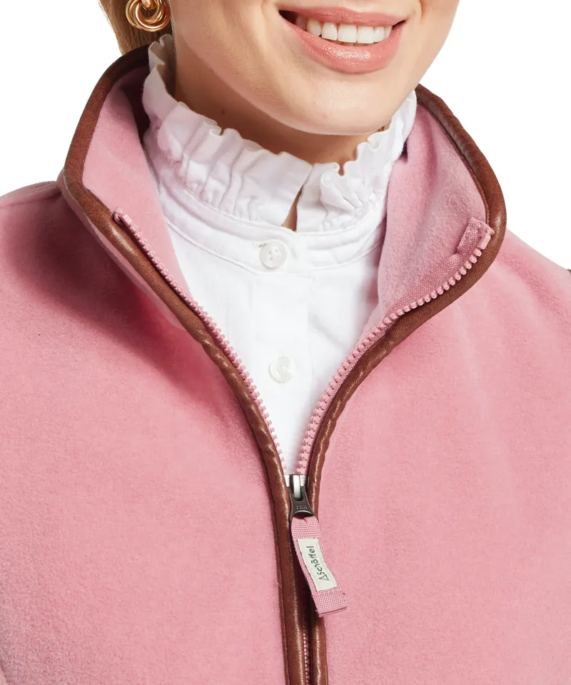 Schoffel Lyndon Fleece Gilet - Antique Rose-5