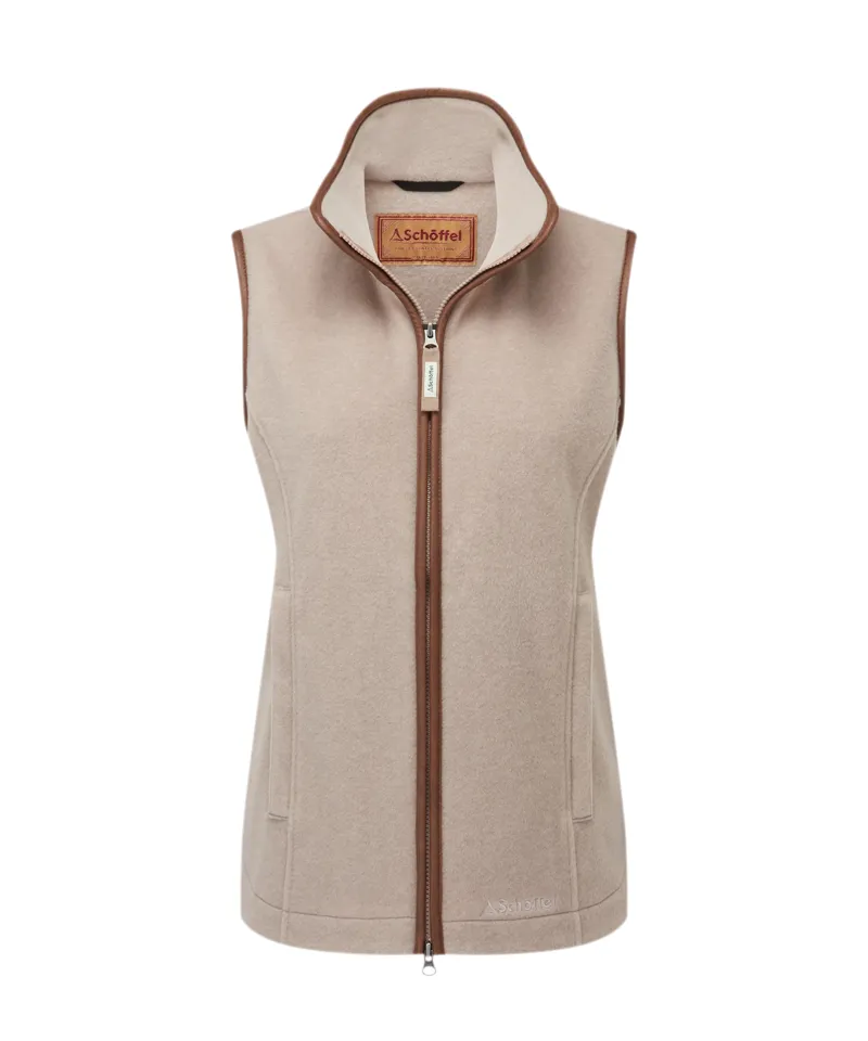 Schoffel Lyndon Fleece Gilet - Mushroom