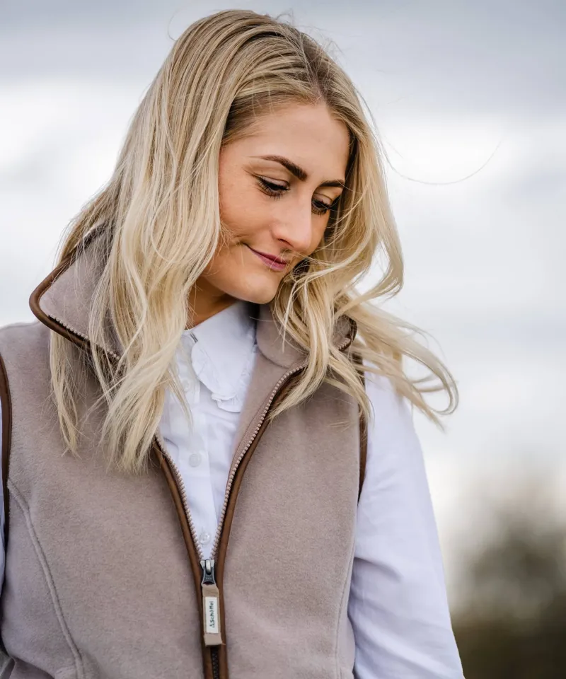 Schoffel Lyndon Fleece Gilet - Mushroom-3