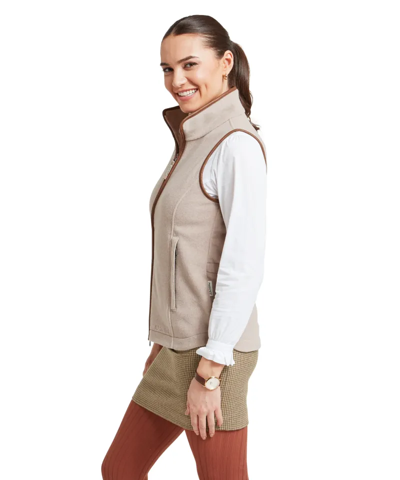 Schoffel Lyndon Fleece Gilet - Mushroom-6