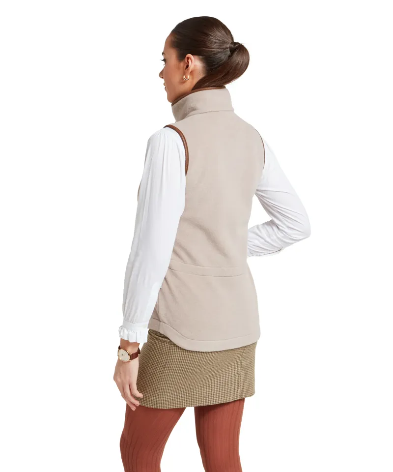 Schoffel Lyndon Fleece Gilet - Mushroom-7