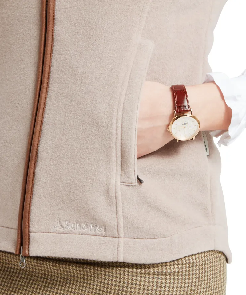 Schoffel Lyndon Fleece Gilet - Mushroom-9