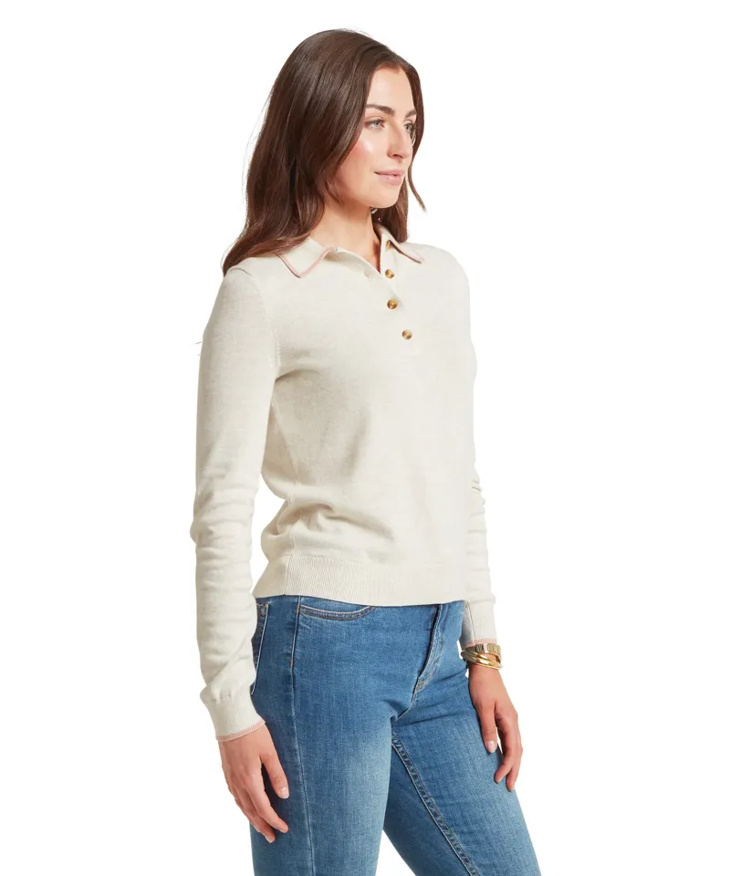 Schoffel Portloe Jumper - Dove-2