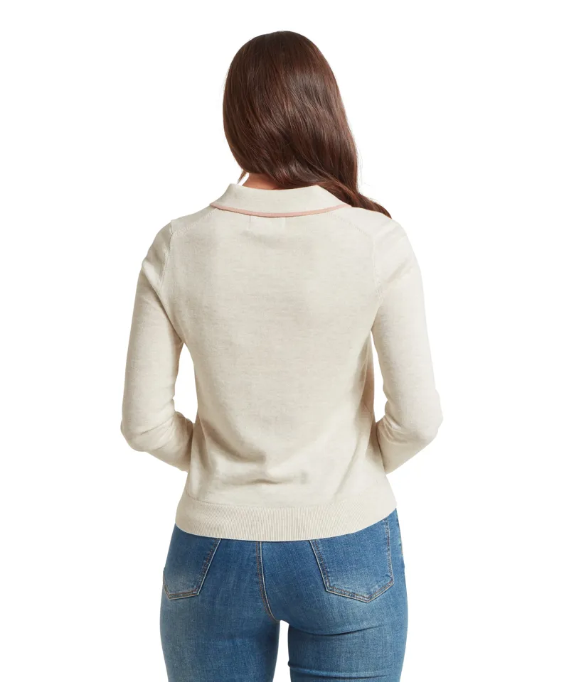 Schoffel Portloe Jumper - Dove-3