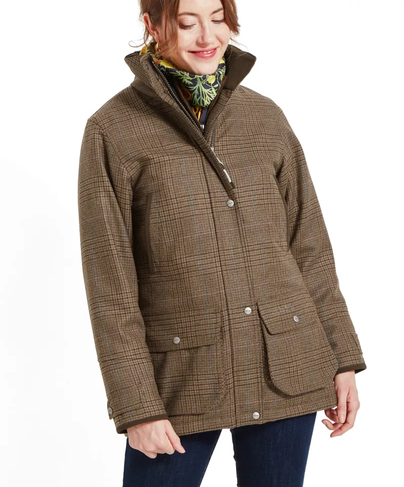 Schoffel Ptarmigan Tweed Coat - Teviot Tweed