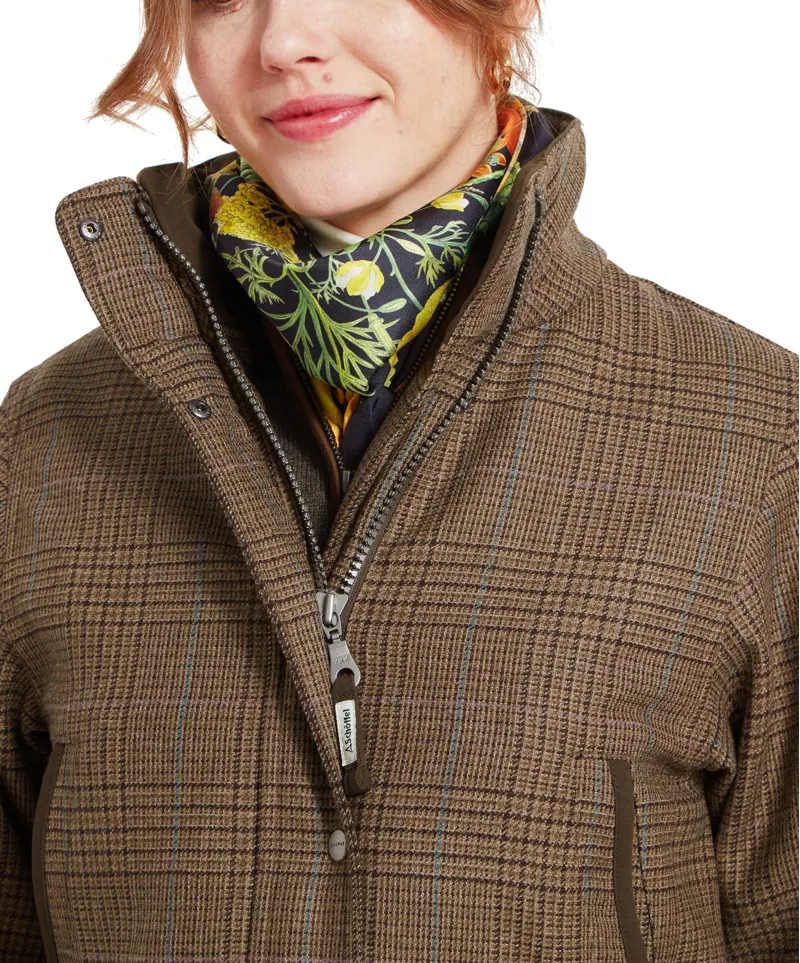 Schoffel Ptarmigan Tweed Coat - Teviot Tweed-5
