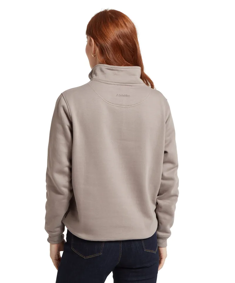 Schoffel Sennen Cove Quarter Zip Sweatshirt - Mushroom -4