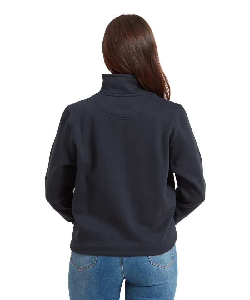 Schoffel Sennen Cove Quarter Zip Sweatshirt - True Navy-3