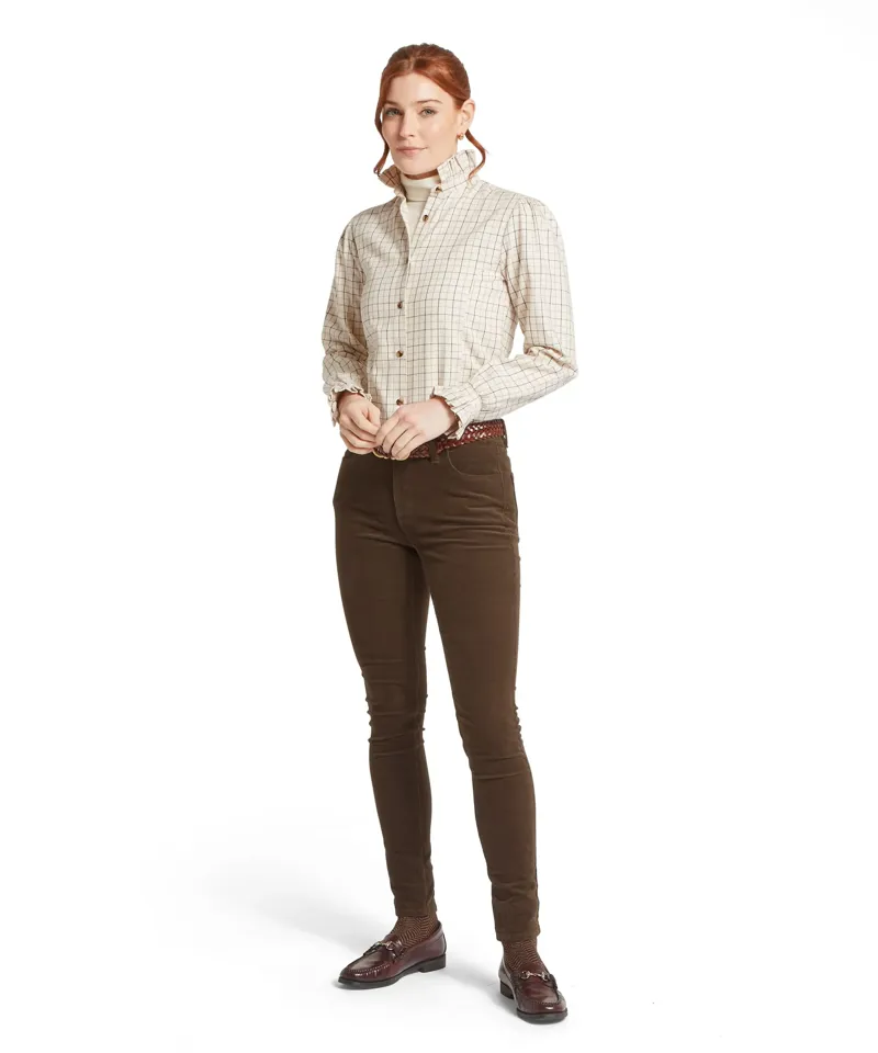 Schoffel Sheringham Shirt - Beetroot Check-3