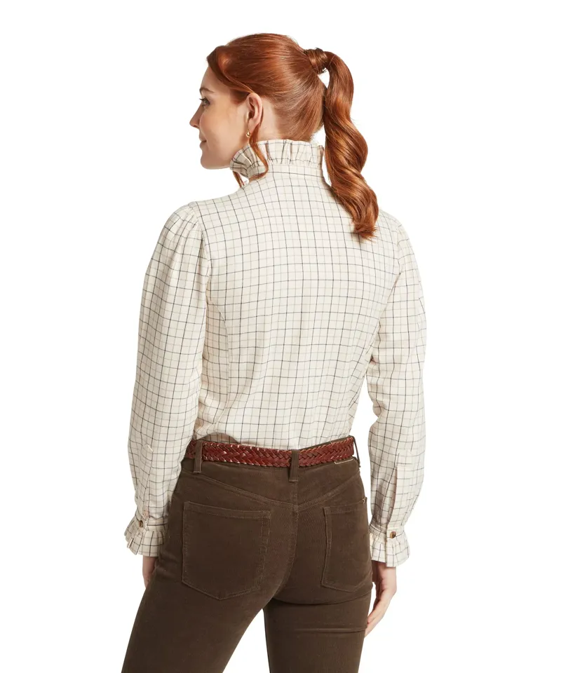 Schoffel Sheringham Shirt - Beetroot Check-2