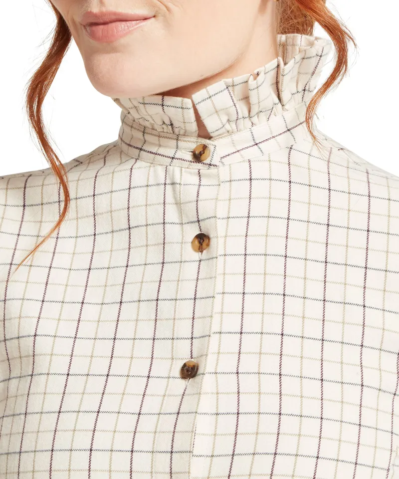 Schoffel Sheringham Shirt - Beetroot Check-1