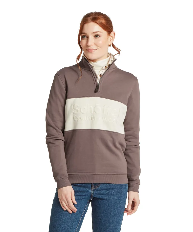 Schoffel St Agnes Sweatshirt - Truffle