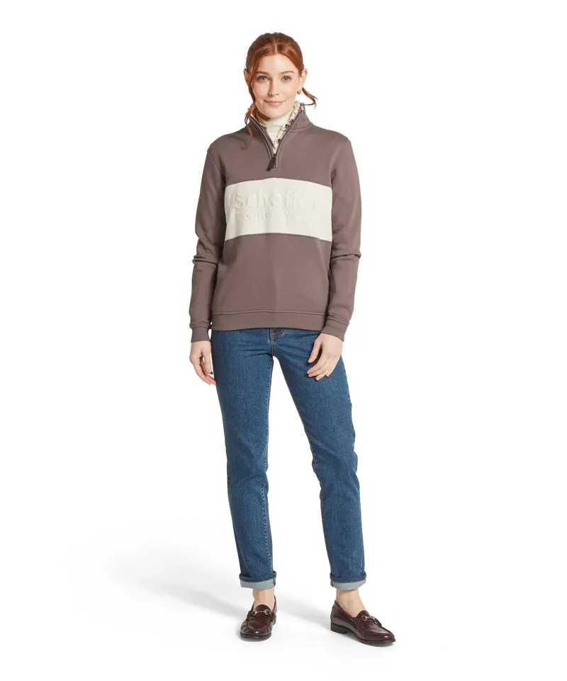 Schoffel St Agnes Sweatshirt - Truffle-1